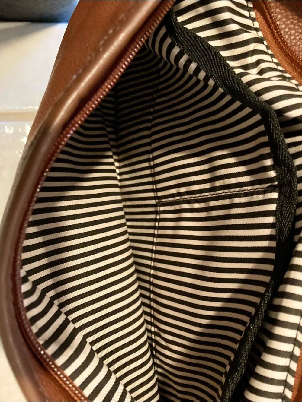 NWOT Davidson rolling duffel bag by “Brouk” and Co.